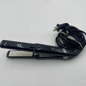 T3 SinglePass 73505 Compact Tourmaline Ceramic Flat Iron (No Cap) BLACK 1" Works
